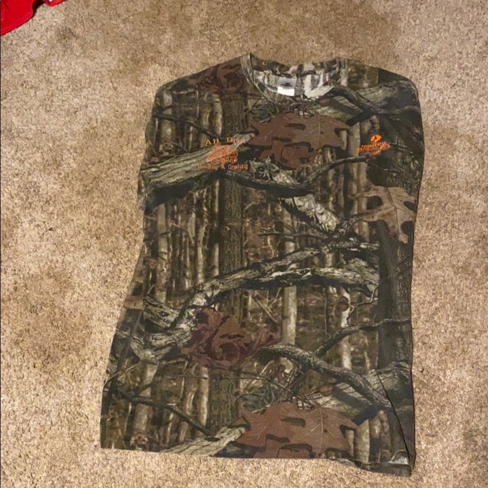 Mossy Oak Long sleeve camo T-Shirt-XL